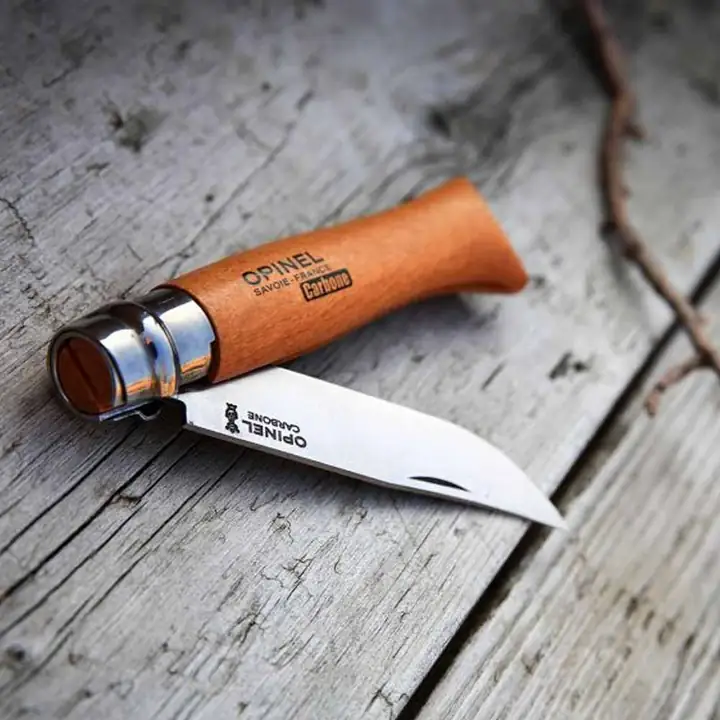Opinel No 8 Kayın Saplı Karbon Çelik Çakı — 5