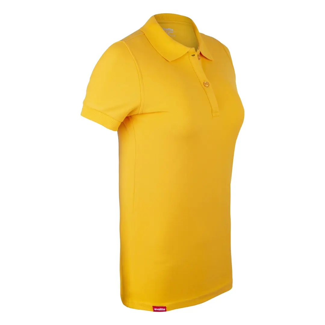 Evolite DeepRaw Bayan Polo T-Shirt - Sarı — 4