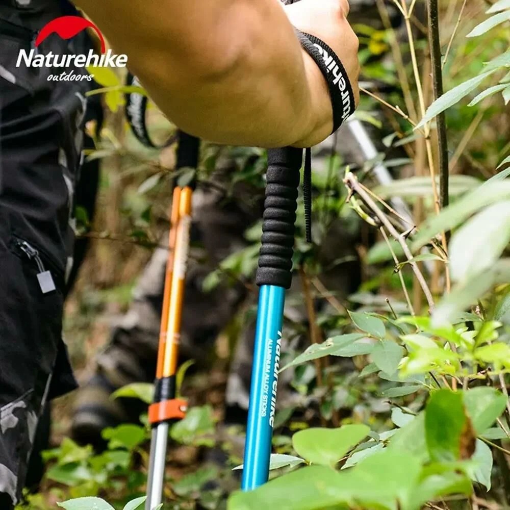 Naturehike St01 3-Node Al Teleskopik Trekking Batonu 6061