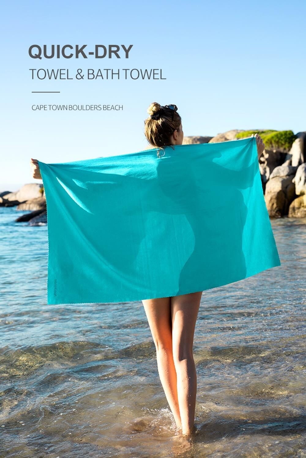 Naturehike MJ01 Ultralight Çabuk Kuruyan Mikrofiber Havlu | 40x80 cm
