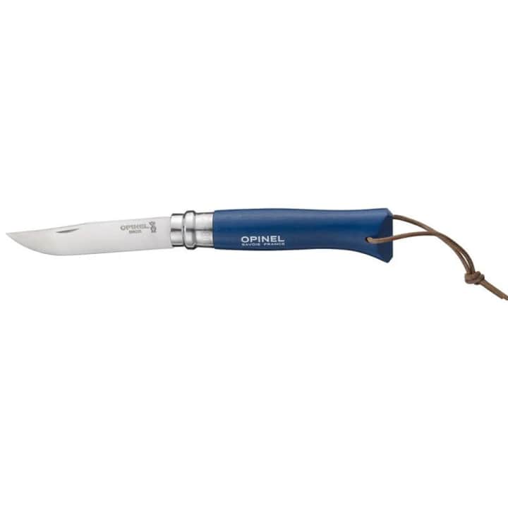 Opinel Inox 8 No Deri Kılıflı Paslanmaz Çakı (Mavi) — 5