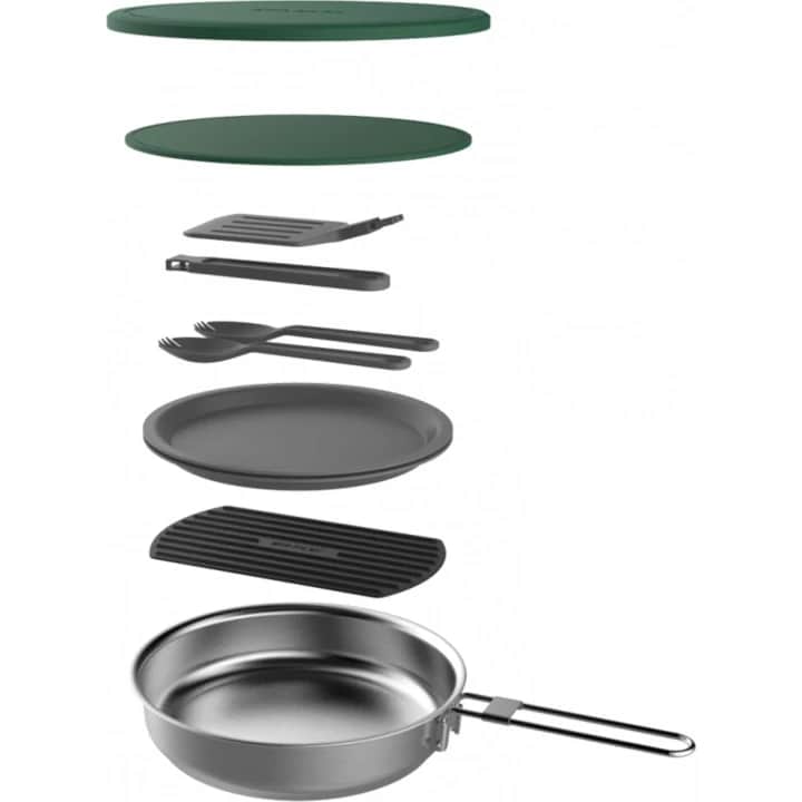 Stanley Adventure Çelik Kızartma Tava Seti (9 Parça) 0.94 Lt — 2