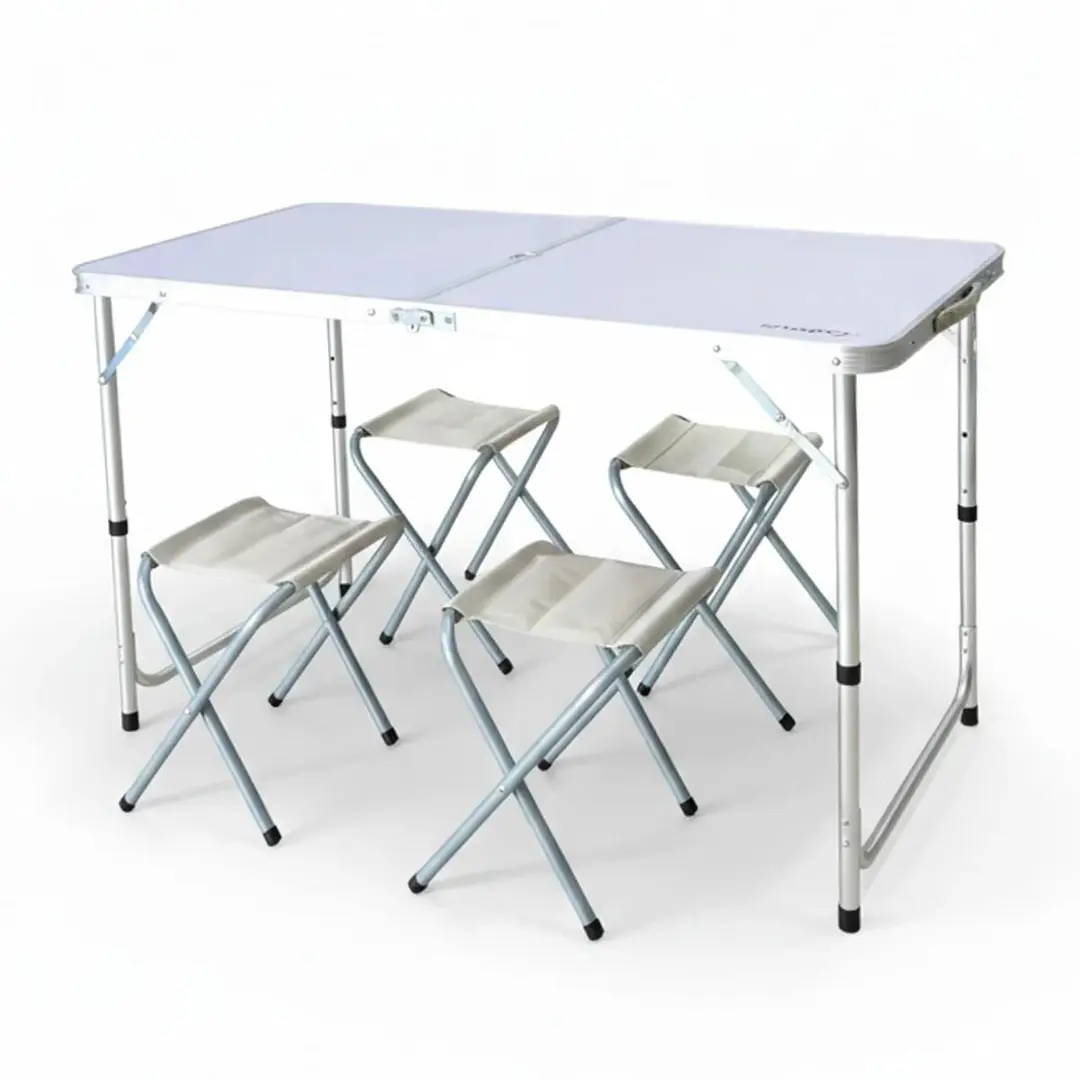 Madfox Nomad Duo Tabureli Katlanır Kamp Masası Seti — 1
