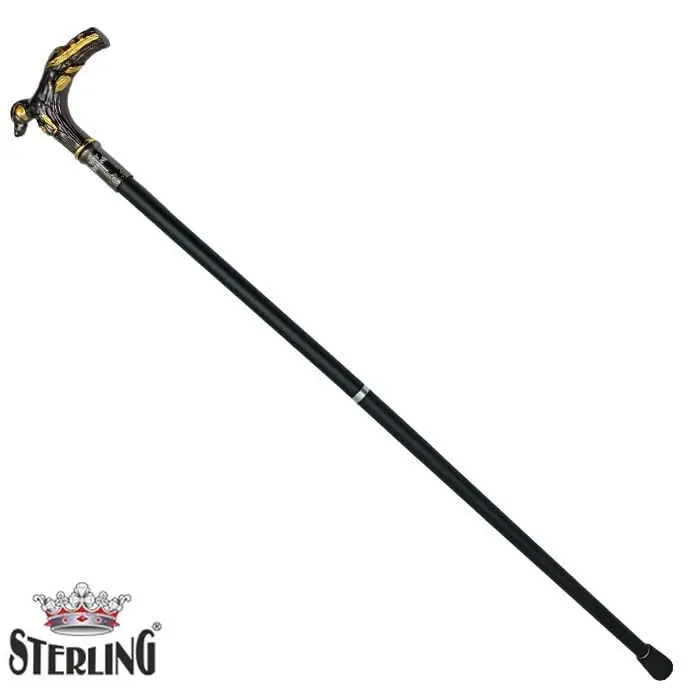 STERLING 88 cm Köpek Başlı Baston — 1