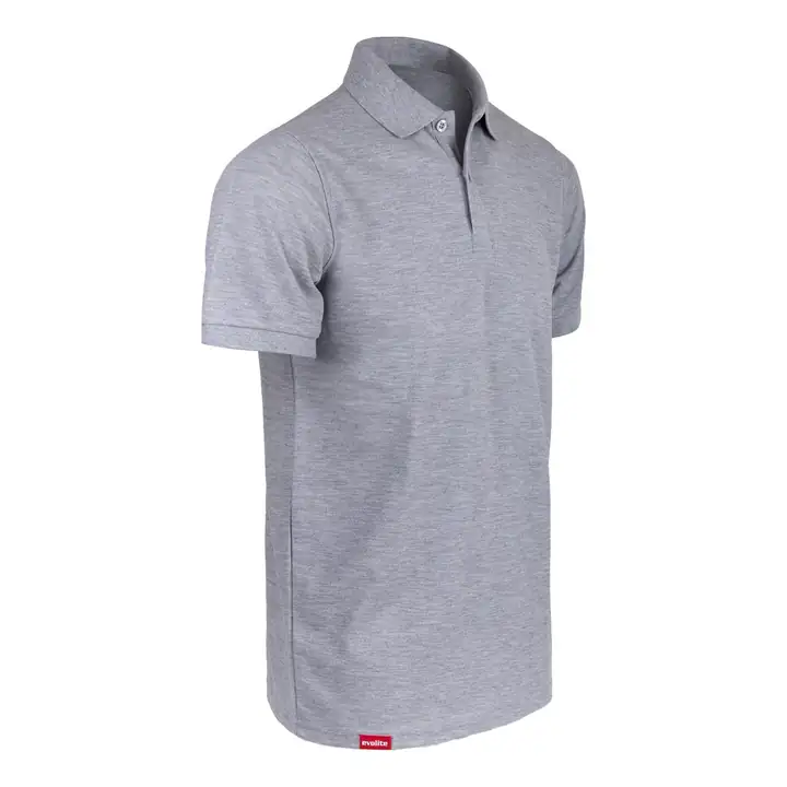 Evolite DeepRaw  Bay Polo T-Shirt - Gri — 2