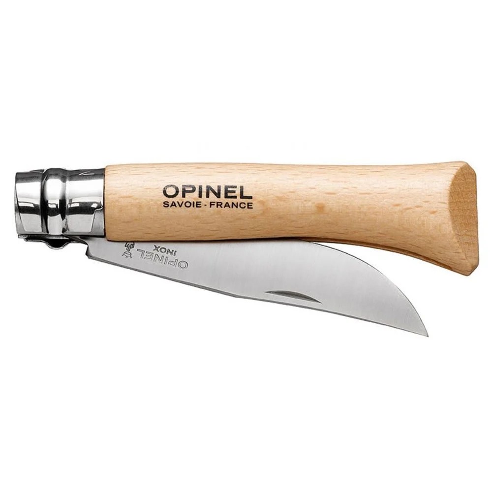 Opinel Inox 10 No Kayın Saplı Paslanmaz Çelik Çakı