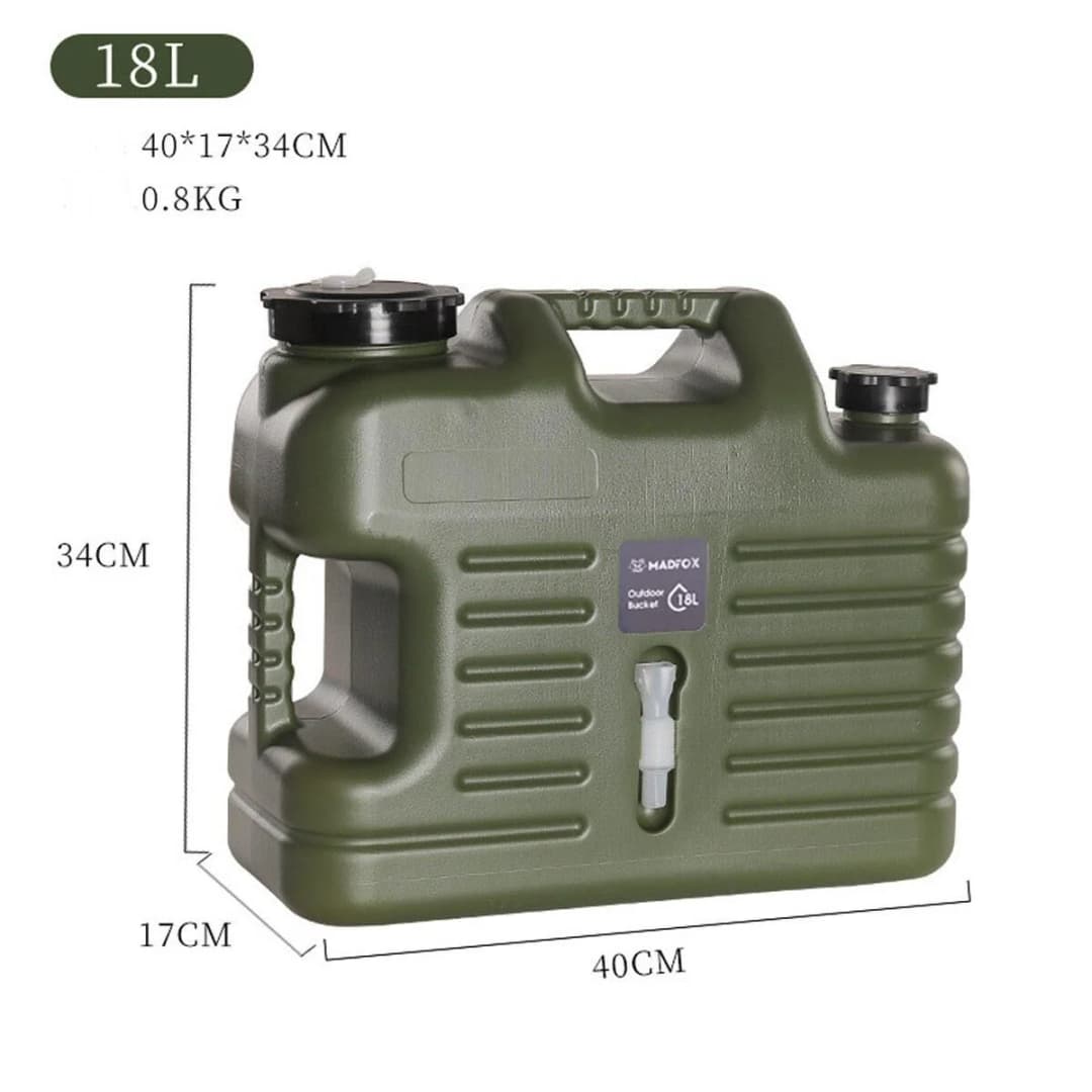 Madfox Galon Air PE Musluklu Su Bidonu 18 Litre — 3