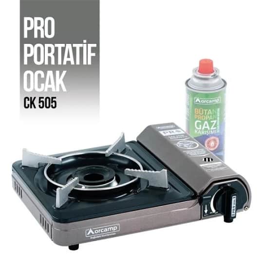 Portatif Ocak Plastik Çantalı - Gaz Stop Emniyetli