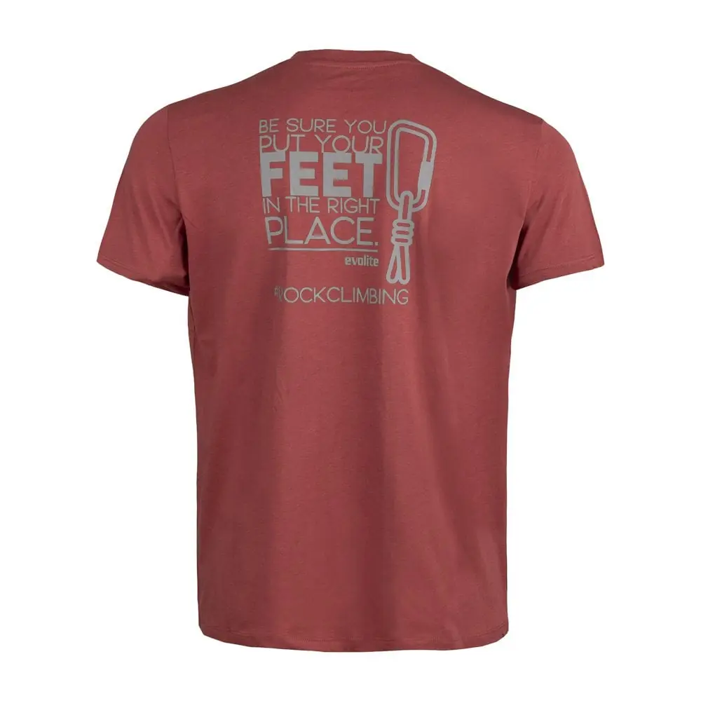 Evolite Rock Climbing T-shirt-Kiremit — 2