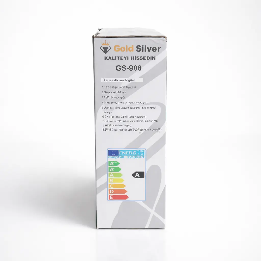 Gold Silver GS 908 Güneş Enerjili Mp3 Radyo Işıldak Fener Aydınlatma — 2