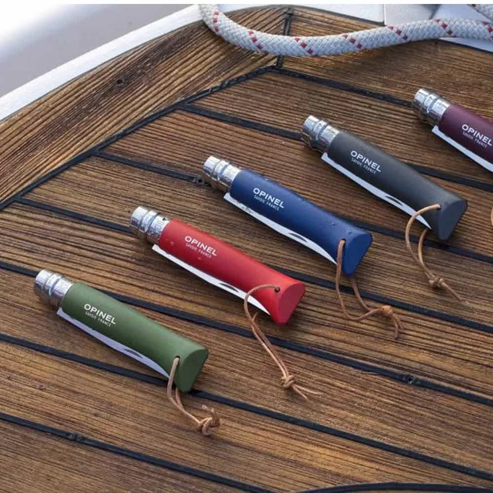 Opinel Inox No 8 Gürgen Saplı Paslanmaz Çelik Çakı (Haki) — 6