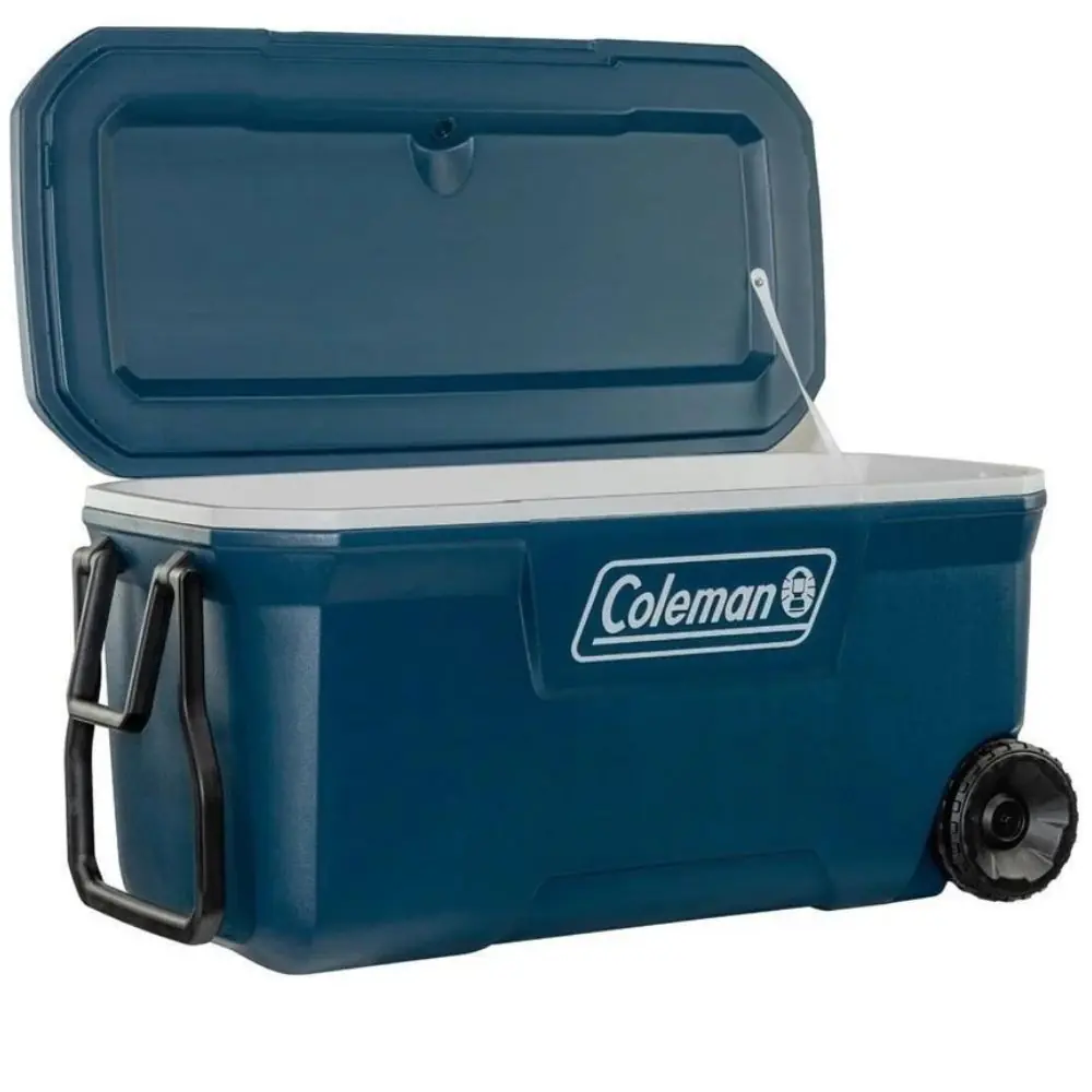 Coleman Xtreme Wheeled 100 QT Tekerlekli Soğutucu Buzluk 94.6 Lt LACİVERT — 1