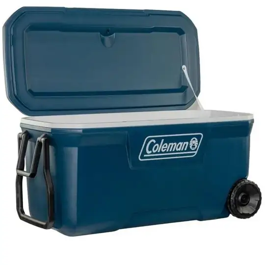Coleman Xtreme Wheeled 100 QT Tekerlekli Soğutucu Buzluk 94.6 Lt LACİVERT