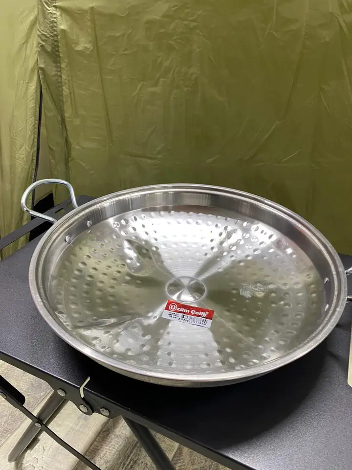 *DEFOLU* Kapaklı Sac Tava 35cm — 4