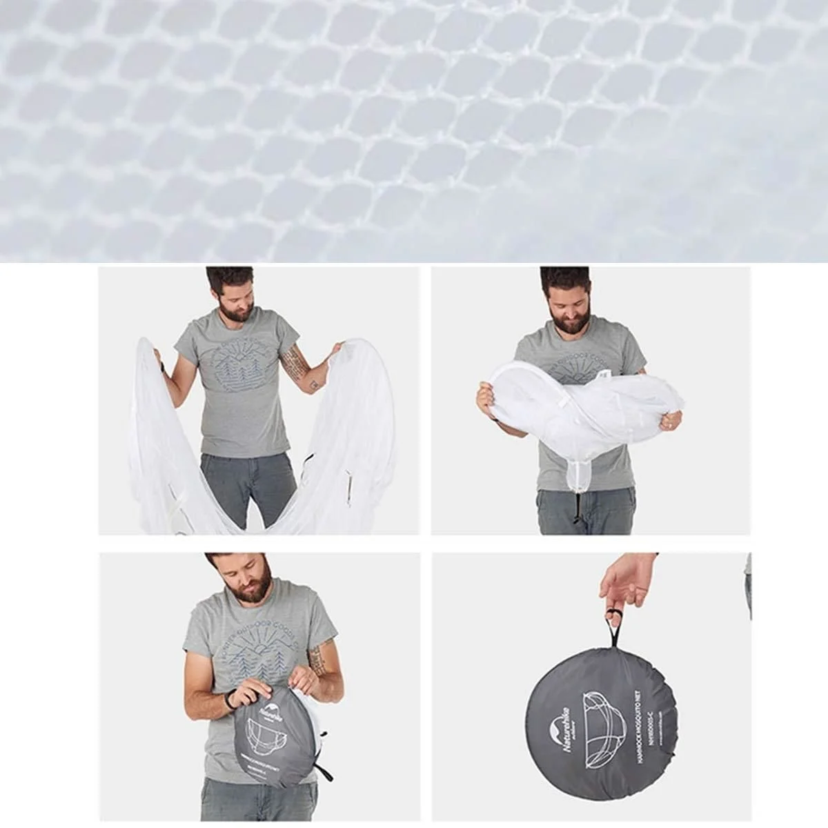 Naturehike Dc03 Evrensel Hamak File Örtüsü (Hamak Cibinliği)