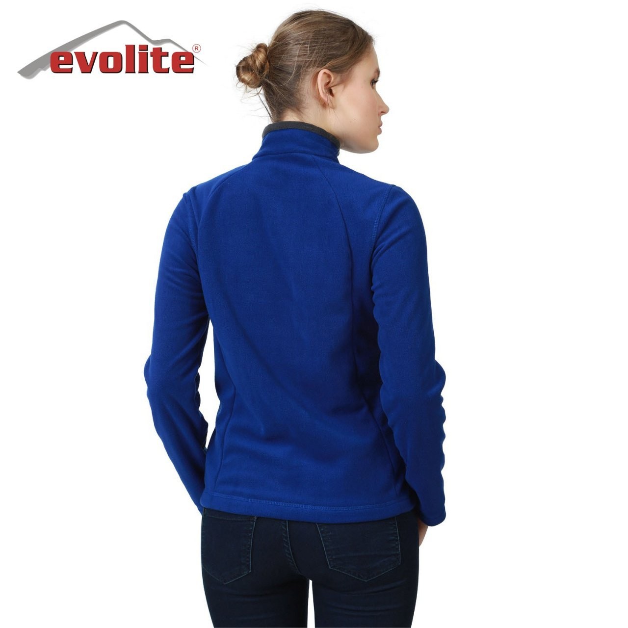 Evolite Fuga Bayan Mikro Polar Sweater - Mavi