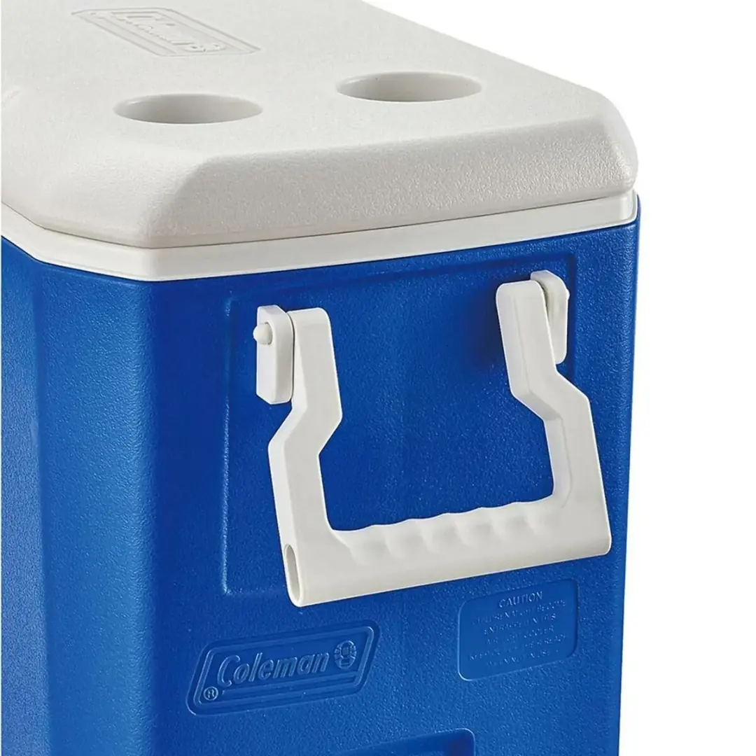 Coleman Poly-Lite 48 QT Taşınabilir Soğutucu Buzluk 45.7 Lt - Mavi/Beyaz — 2