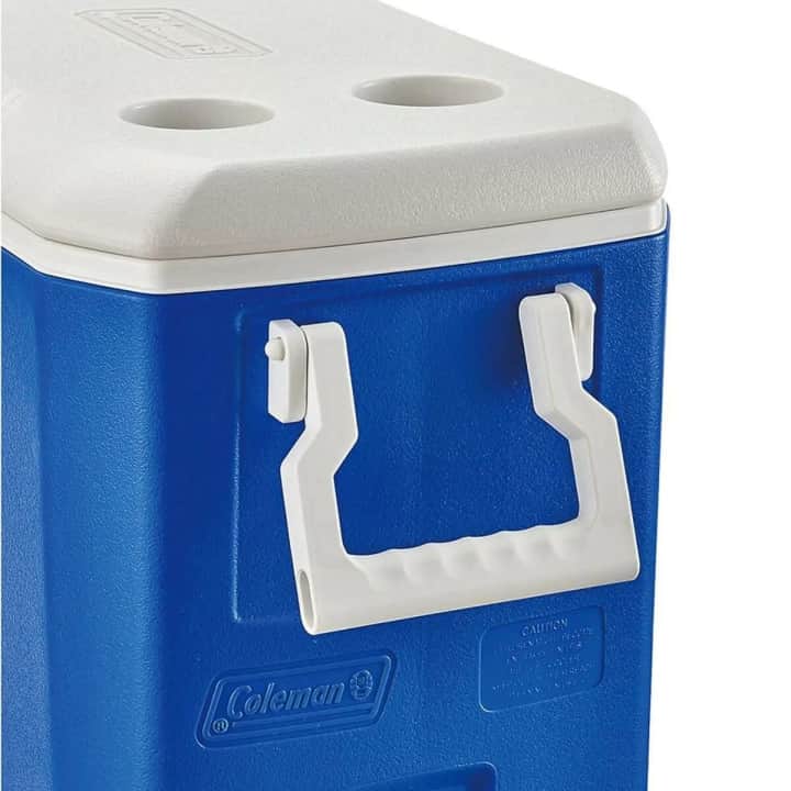 Coleman Poly-Lite 48 QT Taşınabilir Soğutucu Buzluk 45.7 Lt - Mavi/Beyaz — 2