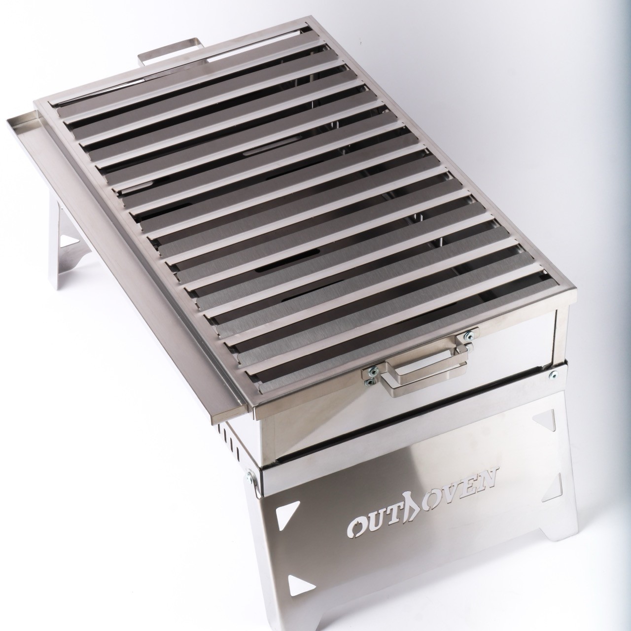 Outdoven M1 Alev Yapmayan Katlanabilir Inox Mangal