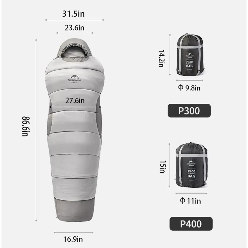 Naturehike Penguin Pamuklu Uyku Tulumu Broad Cold Brown - P300 - P400 — 2