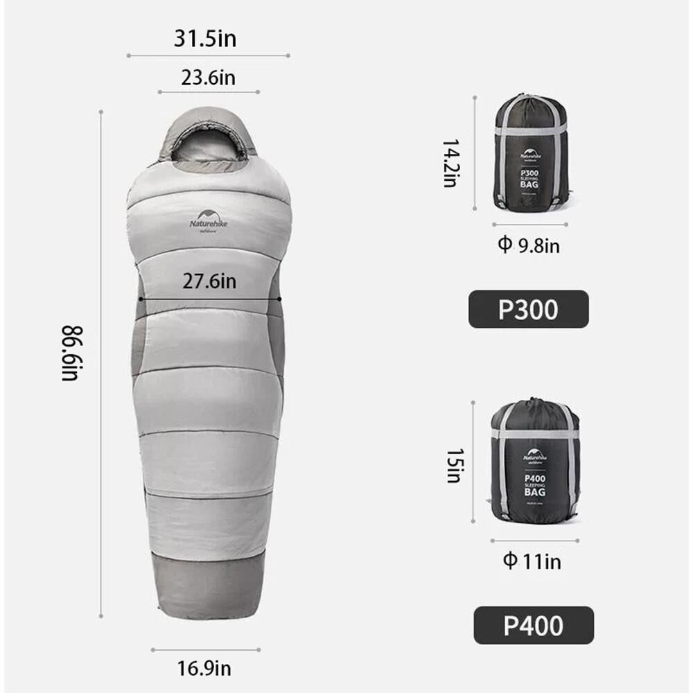 Naturehike Penguin Pamuklu Uyku Tulumu Broad Cold Brown - P300 - P400