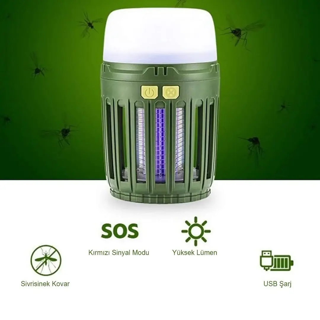 Naturehike Multi-Fonksiyonel Sivrisinek Kovucu Kamp Lambası — 2