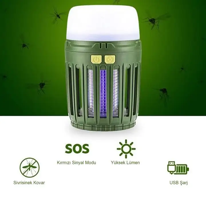 Naturehike Multi-Fonksiyonel Sivrisinek Kovucu Kamp Lambası — 2
