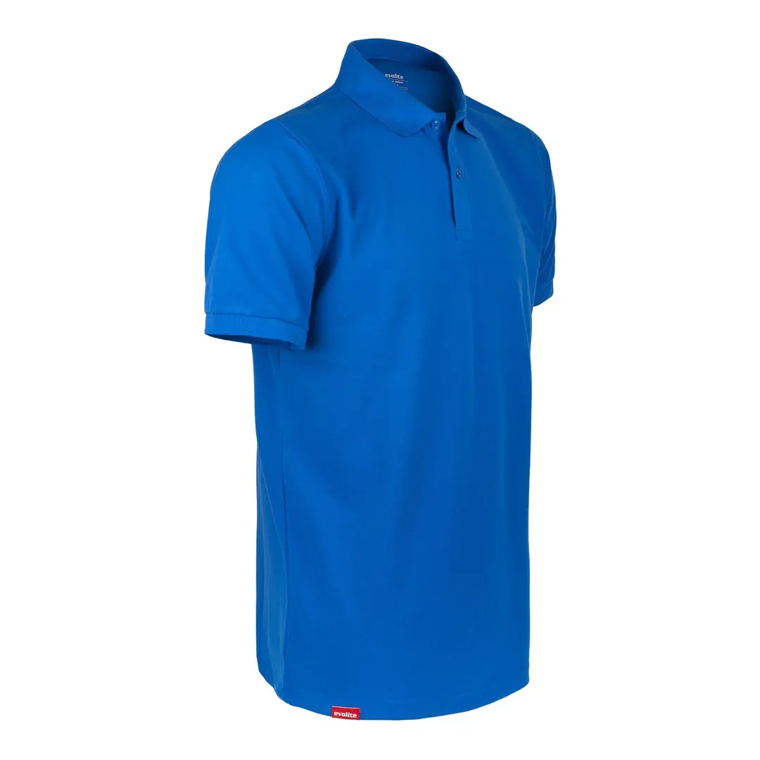 Evolite DeepRaw Bay Polo  T-Shirt - Sax — 2