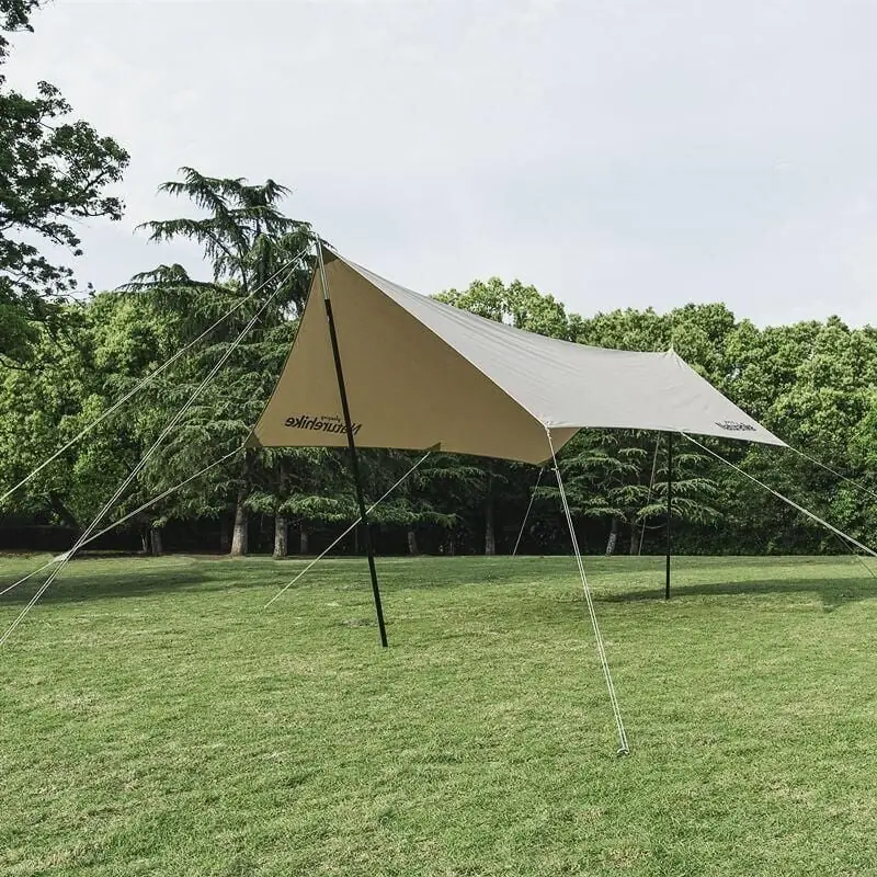 Naturehike Square Glamping 3x4 mt Tarp [Güneş ve Rüzgar Koruma Tentesi] Quicksand Gold — 3