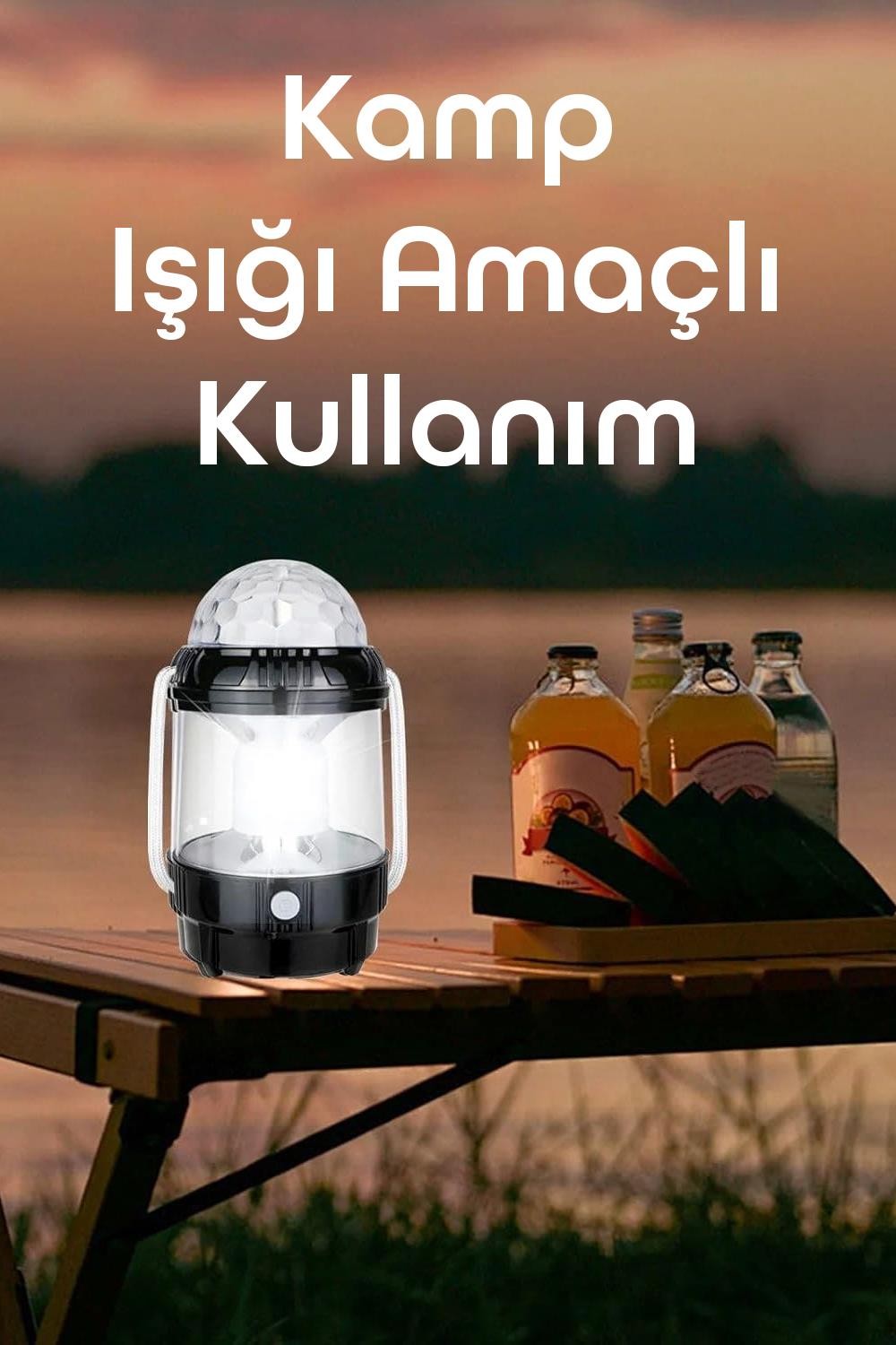 Princo Çok Fonksiyonlu Kamp Lambası