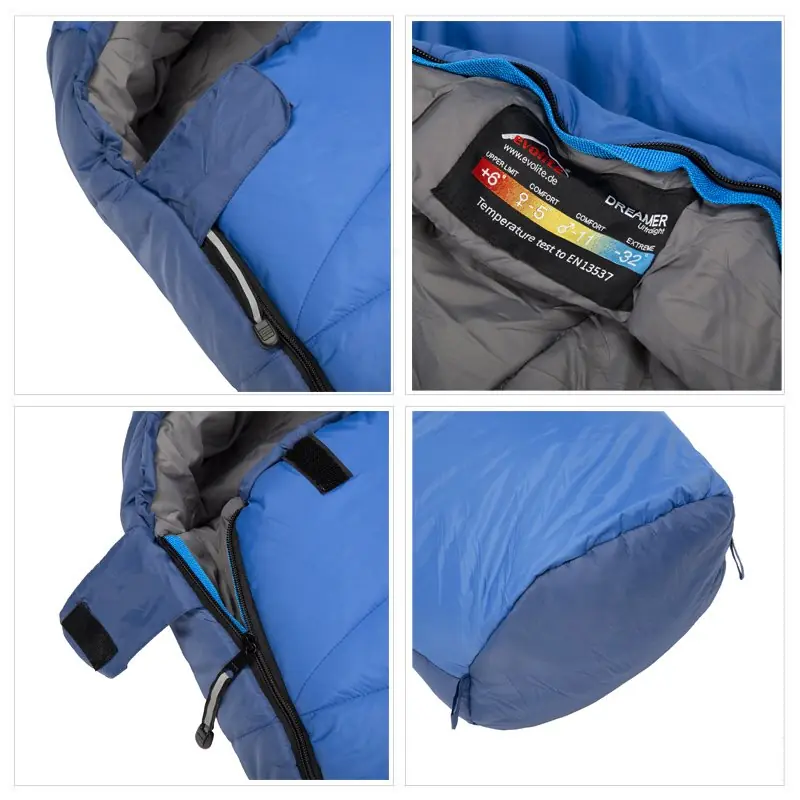 Evolite Dreamer Ultralight -32°C Uyku Tulumu - Mavi — 2