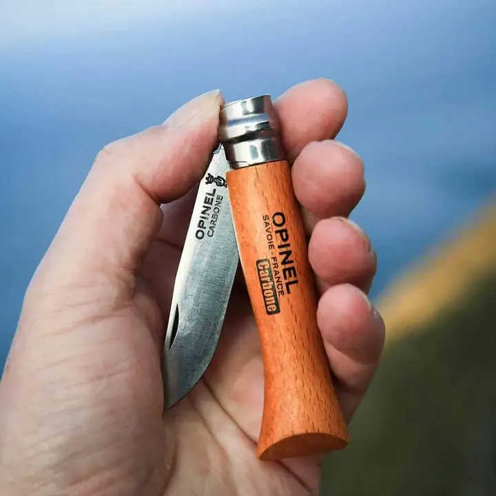 Opinel No 8 Kayın Saplı Karbon Çelik Çakı — 4