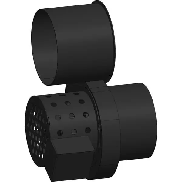 Baba's Stove Sessiz Baca Fanı 13 cm Hız Ayarlı - Çekmeyen Bacalar İçin - Ev, Bağ Evi, Dükkan — 3
