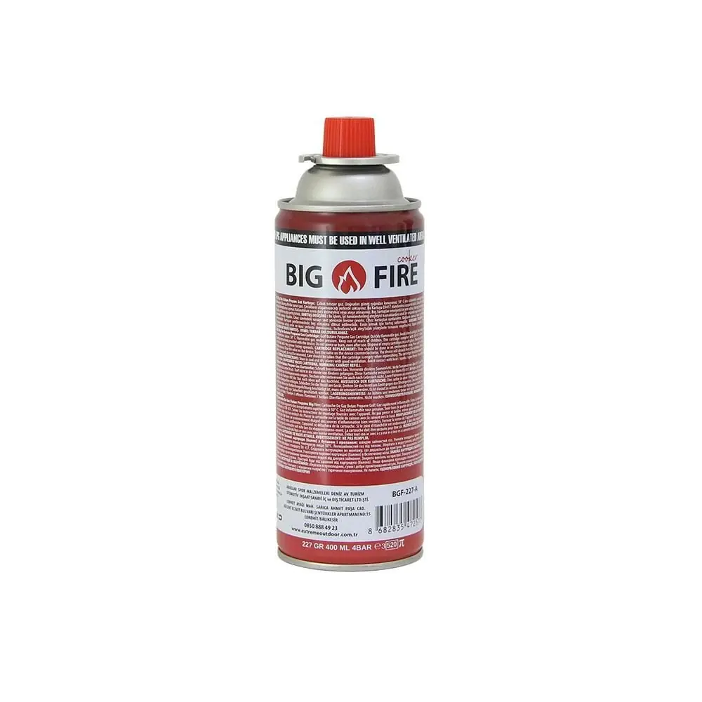 Big Fire 227 Gr Gaz Kartuşu Kamp Tüpü — 3