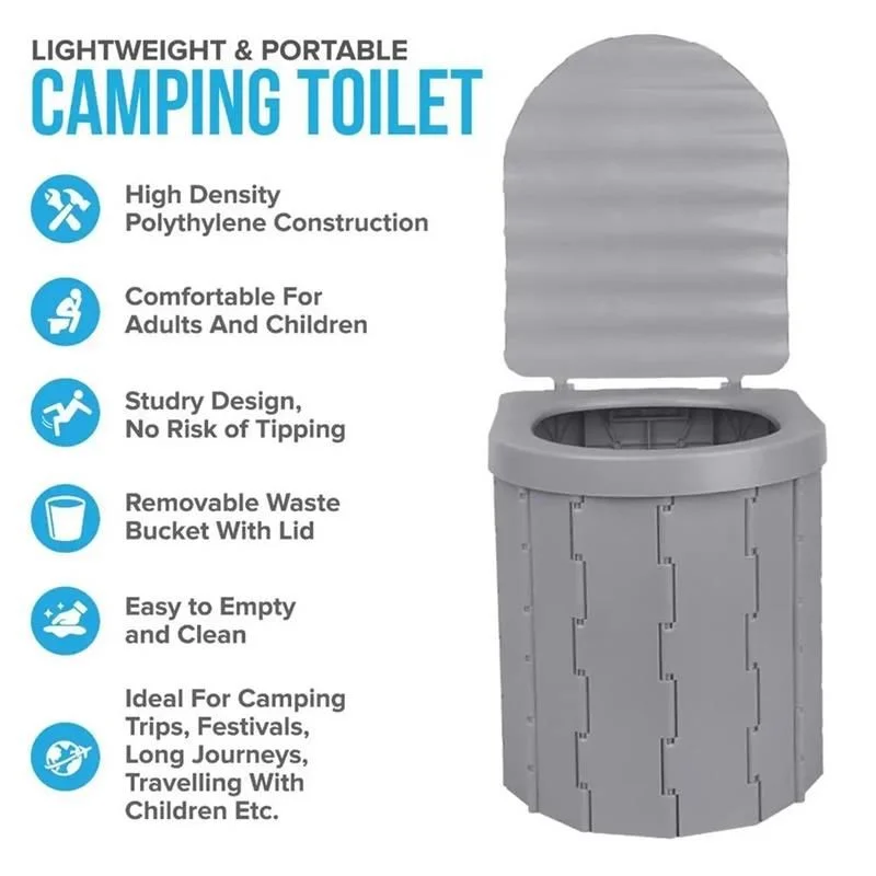 Madfox Bi-Pot Katlanır Portatif Kamp Tuvaleti [Wc] — 3