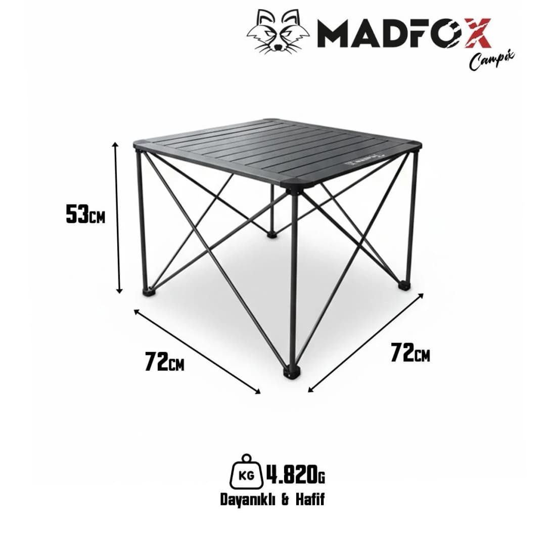 Madfox Campix Katlanır Kamp Masası Büyük — 6