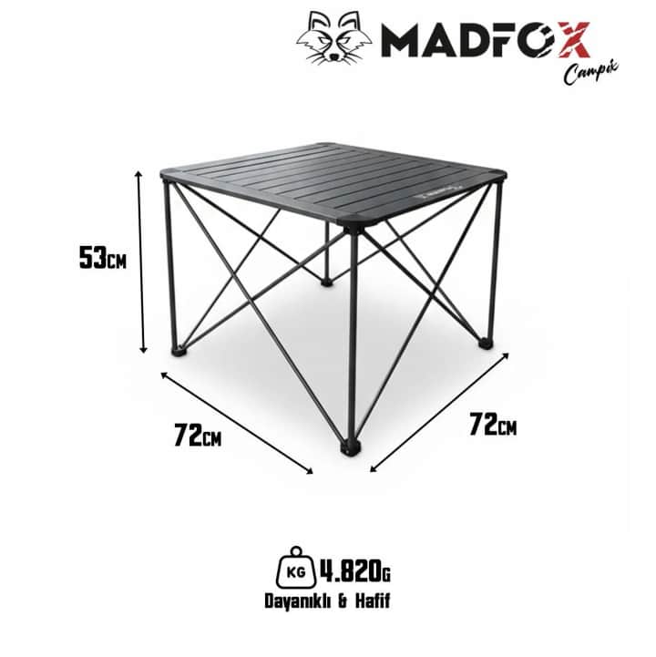 Madfox Campix Katlanır Kamp Masası Büyük — 6