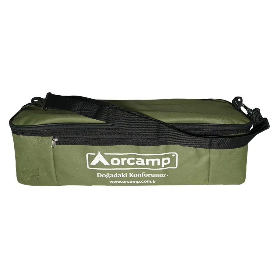 Orcamp Katlanabilir Ayaklı İkili Kamp Ocak (Çantalı & Adaptör Setli) — 2