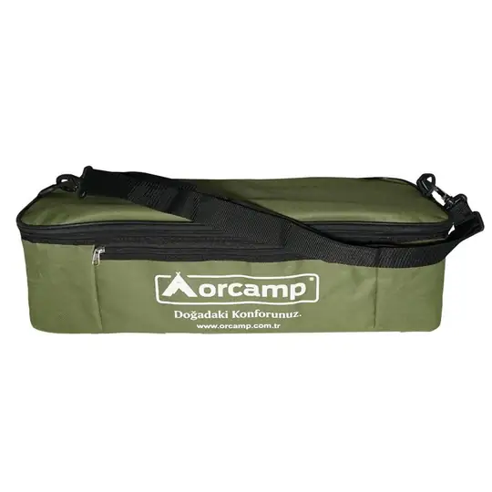 Orcamp Katlanabilir Ayaklı İkili Kamp Ocak (Çantalı & Adaptör Setli)