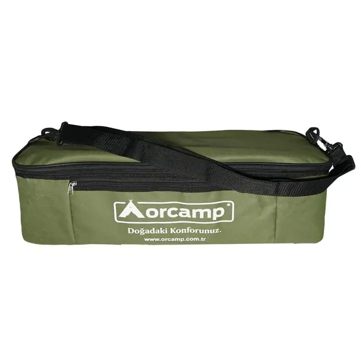 Orcamp Katlanabilir Ayaklı İkili Kamp Ocak (Çantalı & Adaptör Setli) — 2