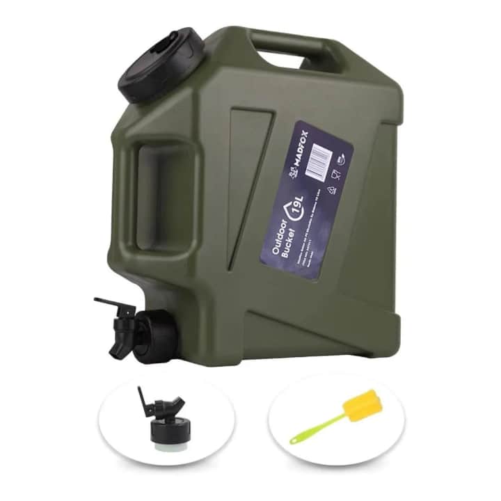 Madfox Galon Air PE Musluklu Su Bidonu 19 Litre — 2