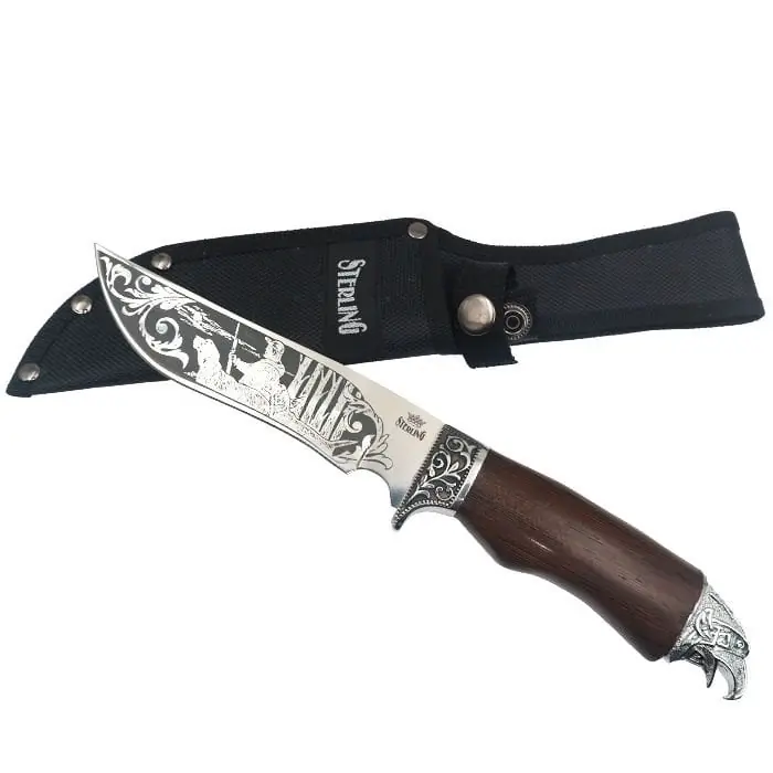S. STERLING 29 cm Kahverengi Avcı Bıçağı — 2