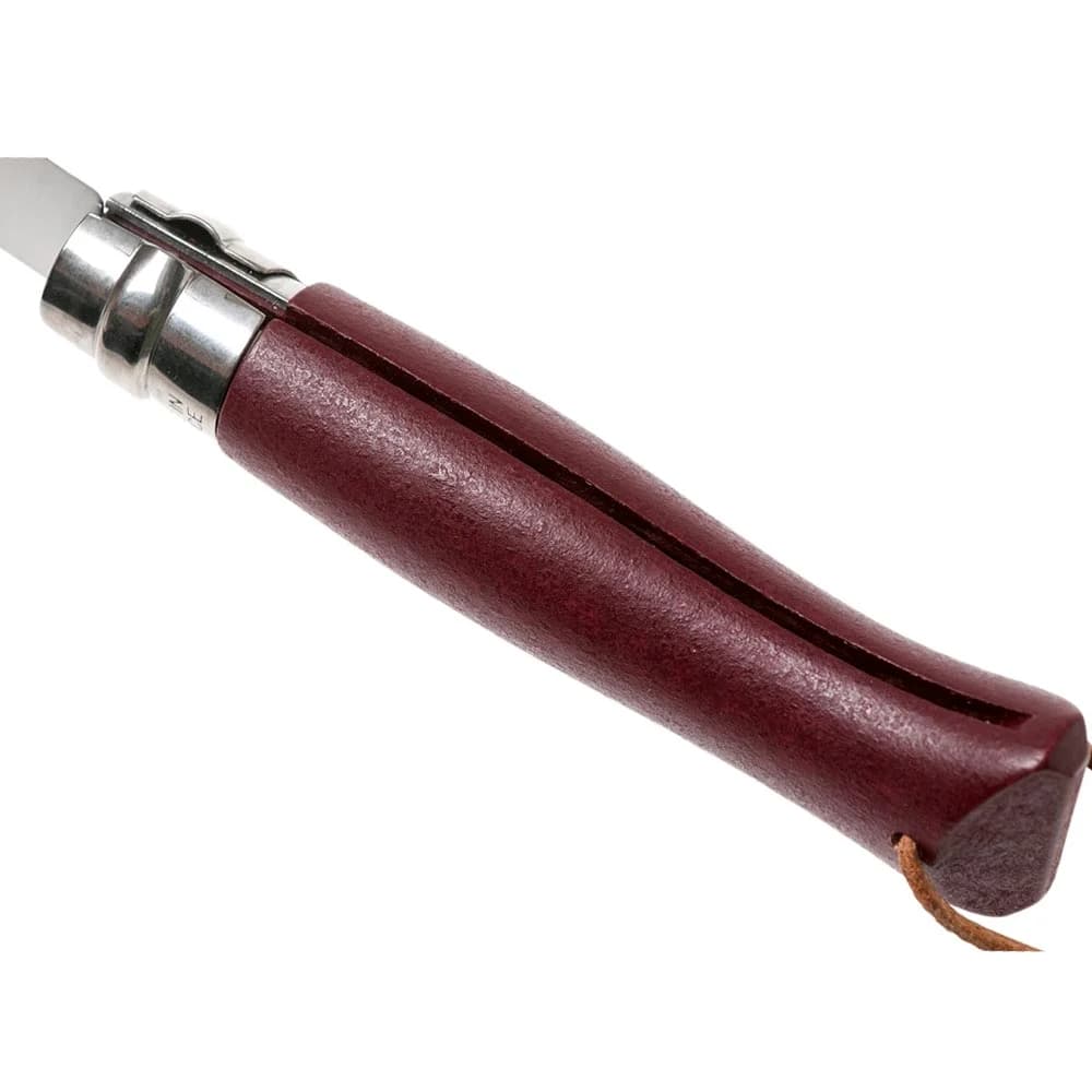 Opinel Inox Trekking 8 No Paslanmaz Çelik Çakı (Bordo) — 6