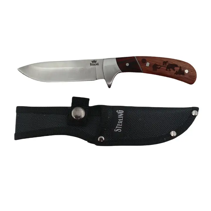  S. STERLING 20 cm Kahverengi Avcı Bıçağı — 2