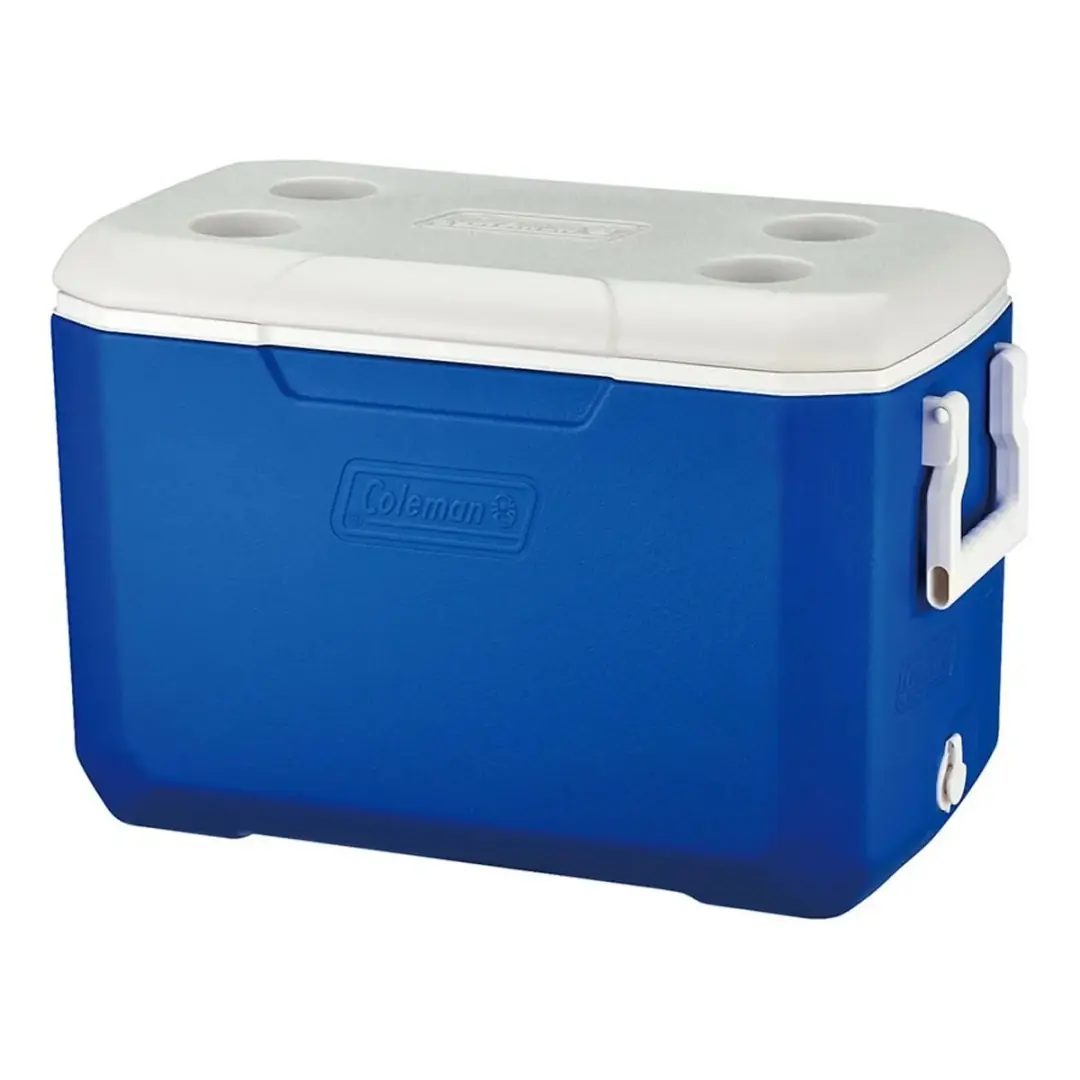 Coleman Poly-Lite 48 QT Taşınabilir Soğutucu Buzluk 45.7 Lt - Mavi/Beyaz — 1