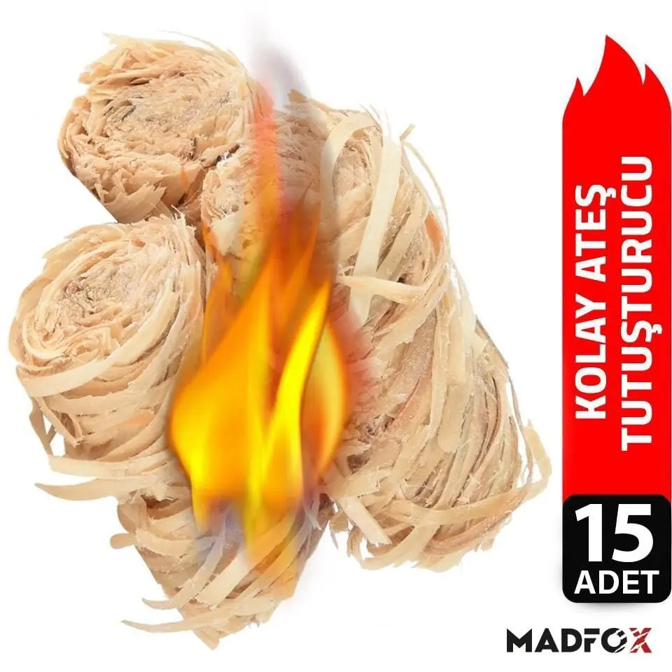 Madfox FireNest Doğal Odun Yünü Tutuşturucu 250 gr — 8