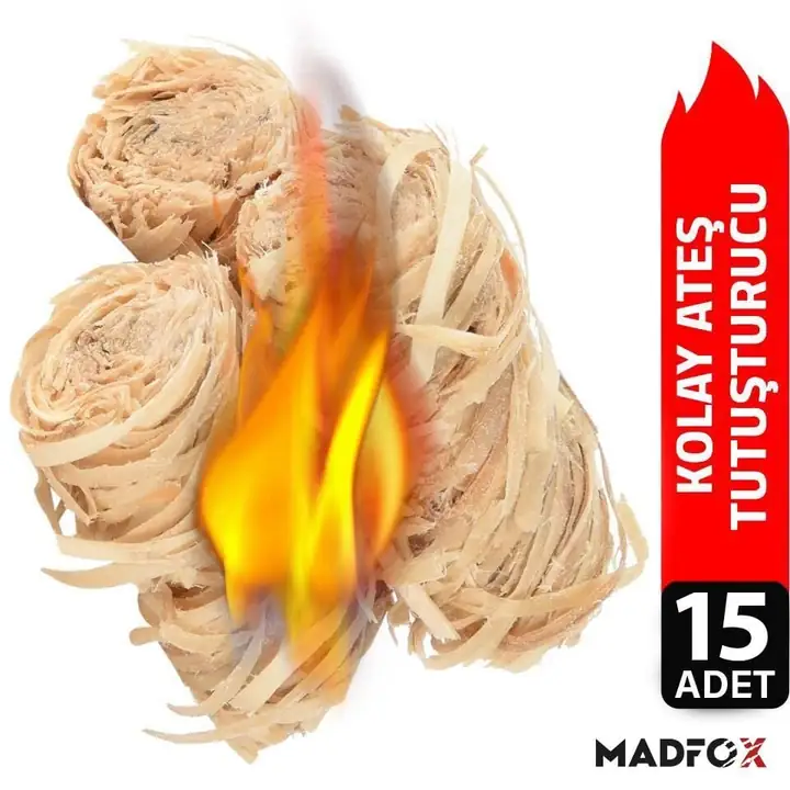 Madfox FireNest Doğal Odun Yünü Tutuşturucu 250 gr — 8