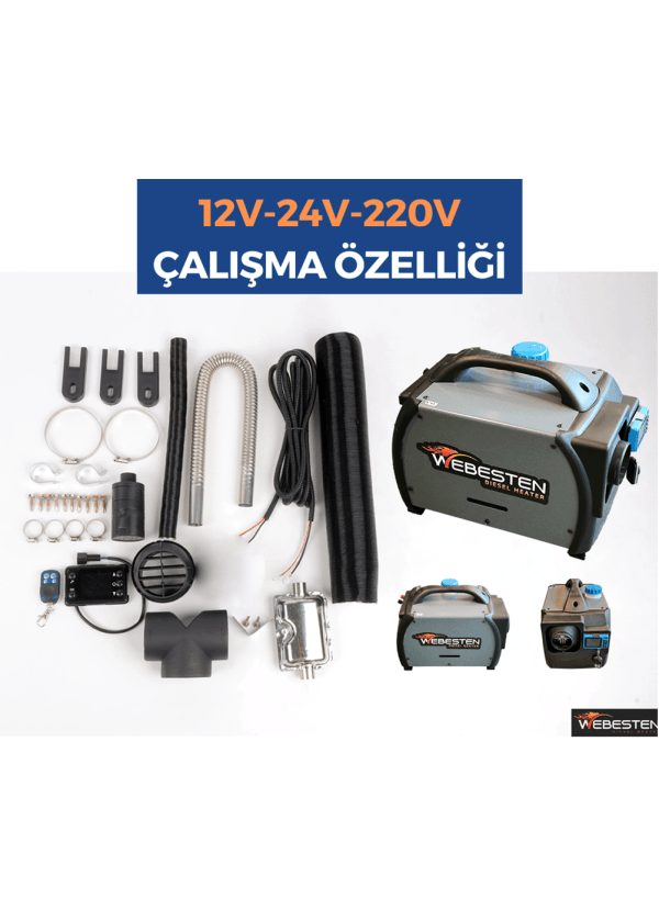 Webesten 5Kw Çanta Tipi Dizel Isıtıcı