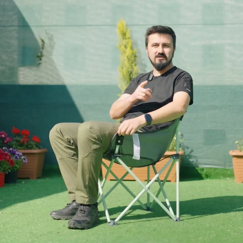 Platan Ones Hafif ve Kompakt Katlanır Kamp Sandalyesi — 1