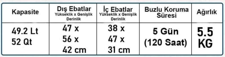 Coleman Xtreme 52 QT Taşınabilir Soğutucu Buzluk 48 Lt — 6